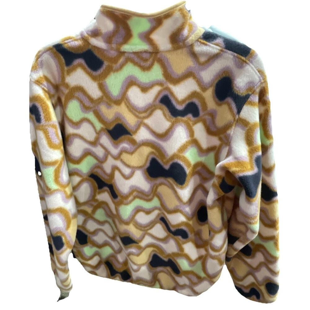 PATAGONIA Women's Medium Synchilla Snap-T Fleece Pullover - Currents Natural - Picture 7 of 7